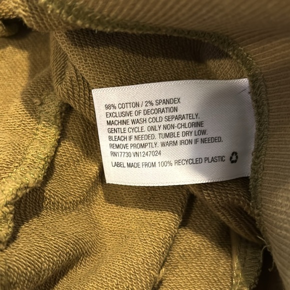 Joy Lab Women's Leopard Print Mid-Rise French Terry Pull-on Jogger Pants new - Picture 4 of 5